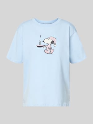 Góra od piżamy z nadruk peanuts® Shop The Look MANNEQUINE