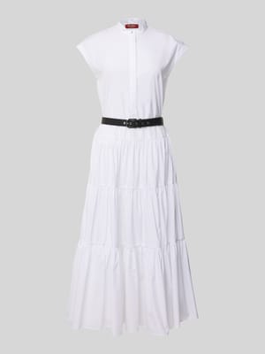 Maxikleid mit Stehkragen Modell 'BAIRO' Shop The Look MANNEQUINE