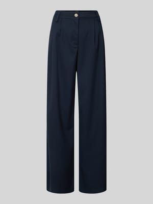 Wide Fit Stoffhose mit Viskose-Anteil Modell 'Slouchy' Shop The Look MANNEQUINE