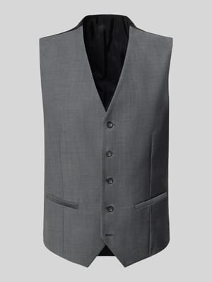 Regular Fit Weste aus reiner Schurwolle Modell 'Carlton' Shop The Look MANNEQUINE
