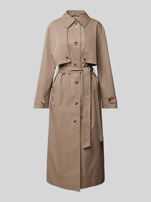 Trenchcoat mit Bindegürtel Modell 'Charleen' Shop The Look MANNEQUINE