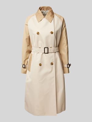 Trenchcoat mit Taillengürtel Modell 'CANASTA' Shop The Look MANNEQUINE