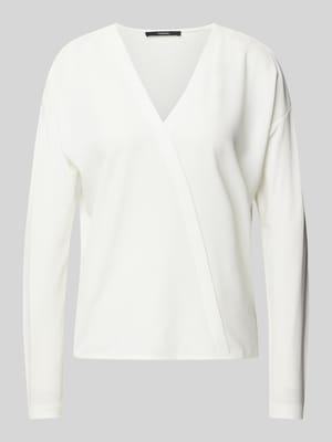 Blusenshirt mit V-Ausschnitt Modell 'Ketana' Shop The Look MANNEQUINE