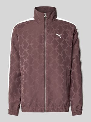 Kurtka treningowa z zamkiem błyskawicznym i logo Shop The Look MANNEQUINE