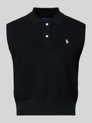 Slim Fit Pullunder aus Baumwoll-Mix Shop The Look MANNEQUINE