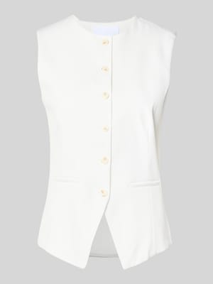 Weste mit Rundhalsausschnitt Modell 'SARUMA' Shop The Look MANNEQUINE