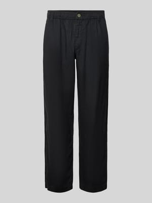 Leinenhose mit elastischem Bund Modell 'KARL LAWRENCE' Shop The Look MANNEQUINE