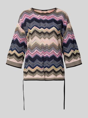 Strickshirt mit 3/4-Arm Shop The Look MANNEQUINE