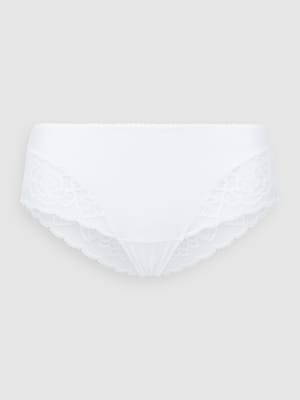 Slip met contrastgarnering, model 'Amourette' Shop The Look MANNEQUINE