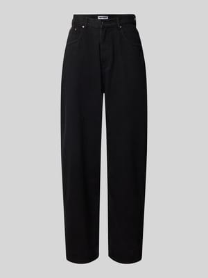 Super baggy fit jeans met viscose Shop The Look MANNEQUINE