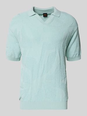 Relaxed Fit Poloshirt aus reiner Baumwolle Modell 'ASURFO' Shop The Look MANNEQUINE