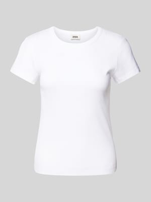 Slim Fit T-Shirt mit Rundhalsausschnitt Modell 'KOALE' Shop The Look MANNEQUINE