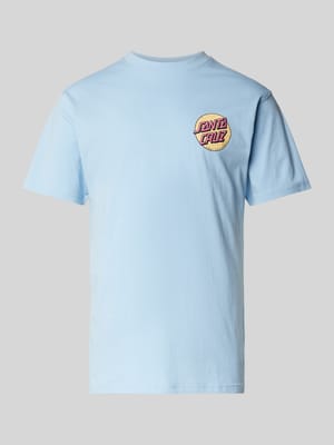 T-shirt met labelprint Shop The Look MANNEQUINE