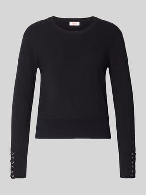 Strickpullover aus Viskose-Mix Modell 'MAGLIA' Shop The Look MANNEQUINE