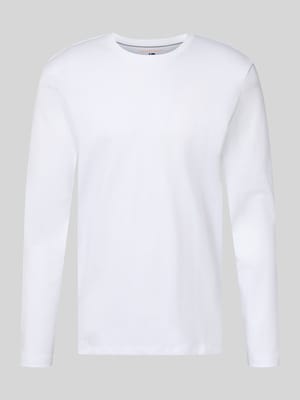 Longsleeve aus reiner Baumwolle Shop The Look MANNEQUINE
