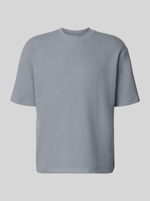 Relaxed Fit T-Shirt mit Rundhalsausschnitt Shop The Look MANNEQUINE