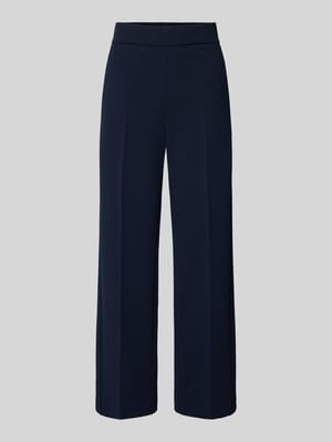 Spodnie materiałowe z kantami i elastycznym pasem Shop The Look MANNEQUINE
