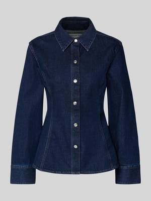 Regular Fit Jeansbluse Modell 'Classic' Shop The Look MANNEQUINE
