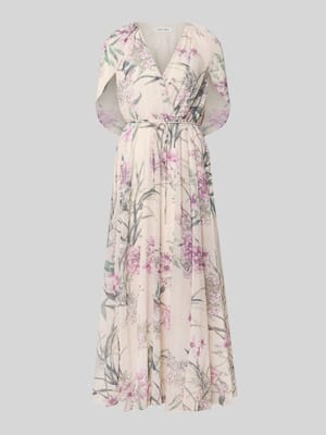 Abendkleid mit V-Ausschnitt Modell 'Jodie' Shop The Look MANNEQUINE