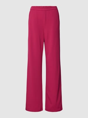 Spodnie materiałowe o kroju regular fit z elastycznym pasem model ‘SOL’ Shop The Look MANNEQUINE
