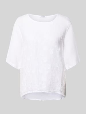 Blusenshirt mit Stitchings Modell 'No44raa' Shop The Look MANNEQUINE