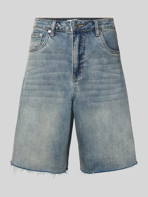 Wide leg jeansshorts in 5-pocket-design Shop The Look MANNEQUINE