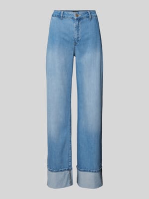 Relaxed Fit Jeans mit seitlichen Eingrifftaschen Shop The Look MANNEQUINE