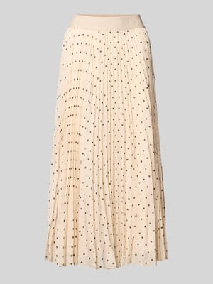 Midirok met Plissévouwen Model 'Salma2' Shop The Look MANNEQUINE