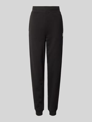 Regular Fit Sweatpants mit Label-Stitching Modell 'NELFINIA' Shop The Look MANNEQUINE