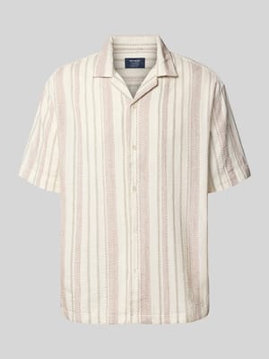 Vrijetijdsoverhemd met reverskraag Shop The Look MANNEQUINE