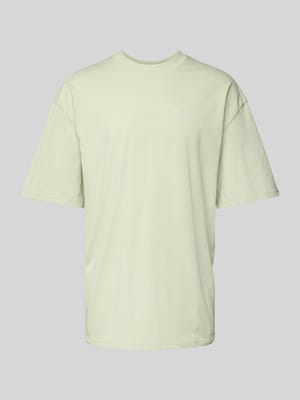 Oversized T-shirt met labelprint Shop The Look MANNEQUINE