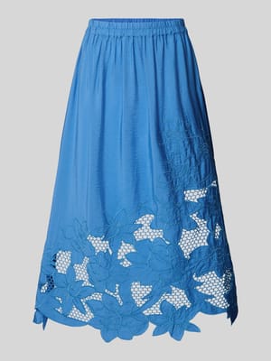 Maxirock mit Lochstickerei Modell 'Zorai Brodie' Shop The Look MANNEQUINE