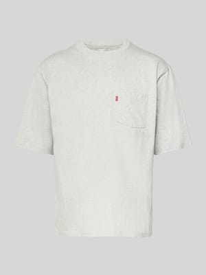Relaxed Fit T-Shirt aus reiner Baumwolle Shop The Look MANNEQUINE