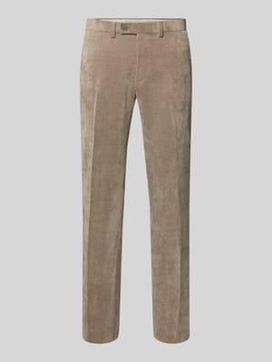 Slim Fit Cordhose mit Bügelfalten Shop The Look MANNEQUINE
