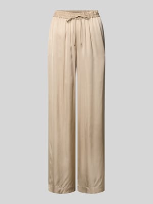 Regular Fit Wide Leg Hose aus reiner Viskose Modell 'TALIA' Shop The Look MANNEQUINE
