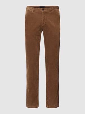 Cordhose mit französischen Eingrifftaschen Modell 'DENTON' Shop The Look MANNEQUINE