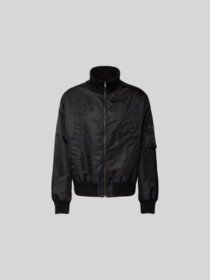 Regular Fit Bomberjacke mit Stehkragen Shop The Look MANNEQUINE