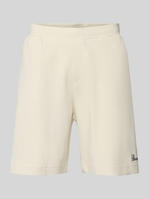 Shorts mit Label-Stitching Shop The Look MANNEQUINE