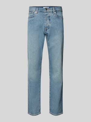 Regular tapered fit jeans in 5-pocketmodel, model 'COLE' Shop The Look MANNEQUINE