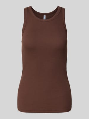 Tanktop mit Rundhalsausschnitt Modell 'ALEXO' Shop The Look MANNEQUINE