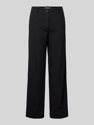 Regular Fit Leinenhose aus Baumwoll-Leinen-Mix Shop The Look MANNEQUINE