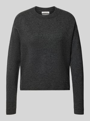 Strickpullover mit überschnittenen Schultern Shop The Look MANNEQUINE