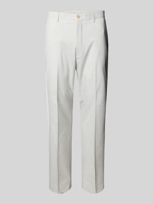 Regular Fit Anzughose mit Gürtelschlaufen Shop The Look MANNEQUINE