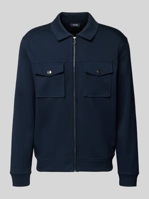 Sweatjack met ritssluiting, model 'Tailson' Shop The Look MANNEQUINE