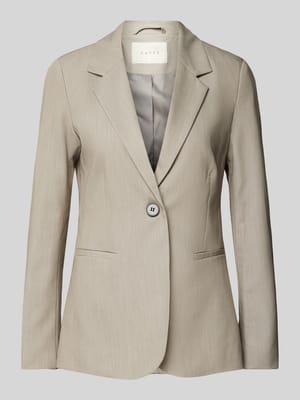 Blazer mit Leistentaschen Modell 'SAKURA' Shop The Look MANNEQUINE