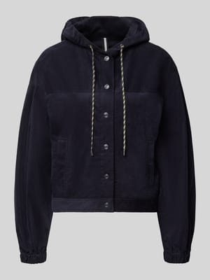 Regular Fit Jacke aus Baumwoll-Mix Shop The Look MANNEQUINE