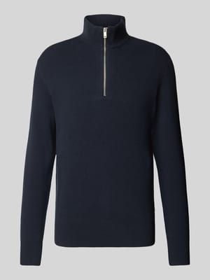 Gebreide pullover met schipperskraag Shop The Look MANNEQUINE