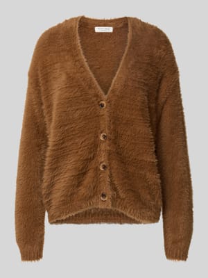 Strickcardigan mit V-Ausschnitt Shop The Look MANNEQUINE