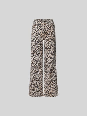 Flared Fit Jeans aus reiner Baumwolle Shop The Look MANNEQUINE