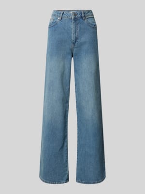 Wide leg jeans in 5-pocketmodel, model 'Zolina' Shop The Look MANNEQUINE